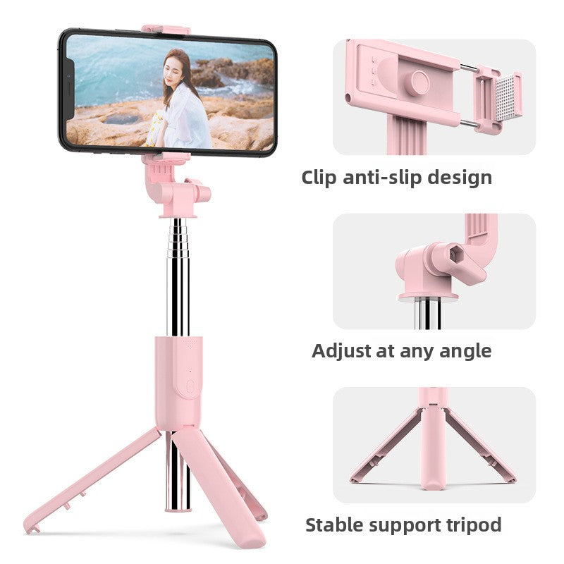 Ultra-Compact Selfie Stick - Invisible Design for Outdoor Photography & Travel