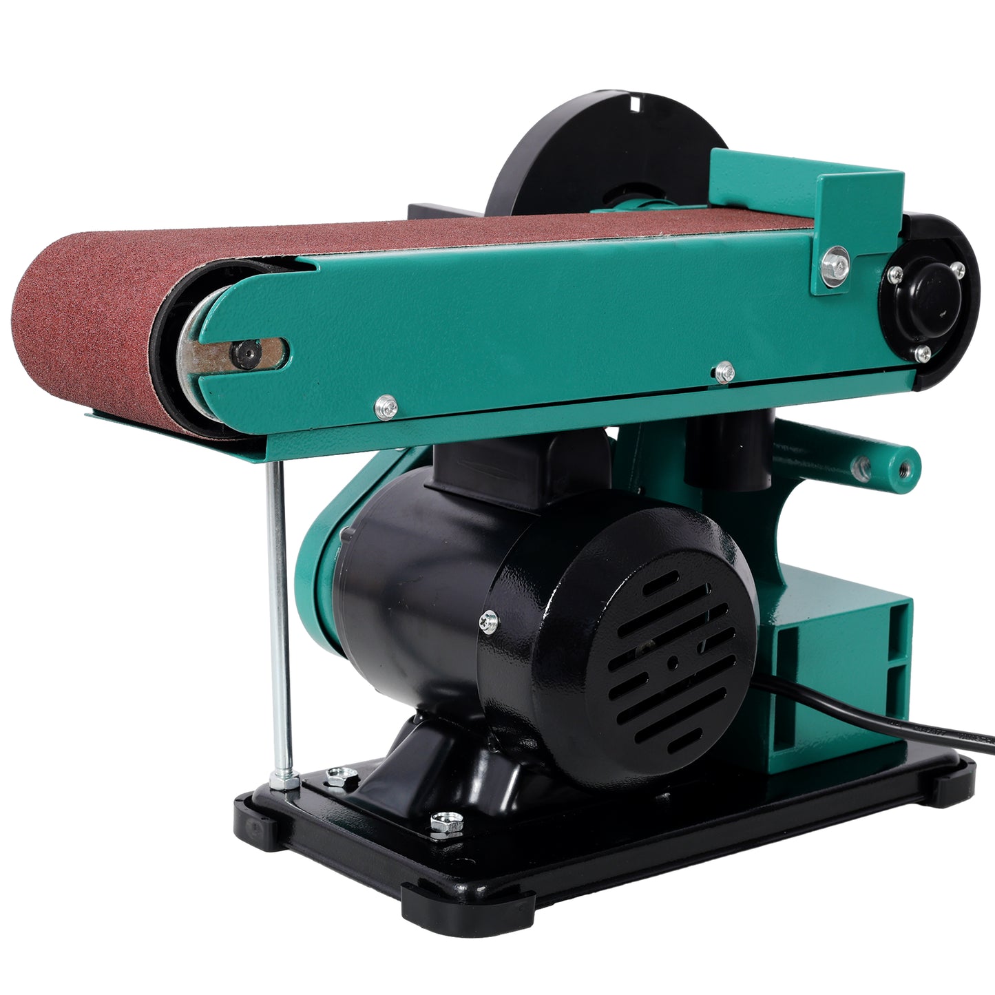 4 X 36 Belt Sander 6 Disc Polisher Grinder Sanders,120V 60Hz.Green Color