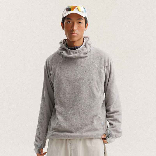 Ultra-lightweight Dynamic Constant Temperature Windproof And Water-resistant Cloud Fleece Mountain Running Jacket