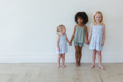 Sage (ribbed) - Tank Short Set