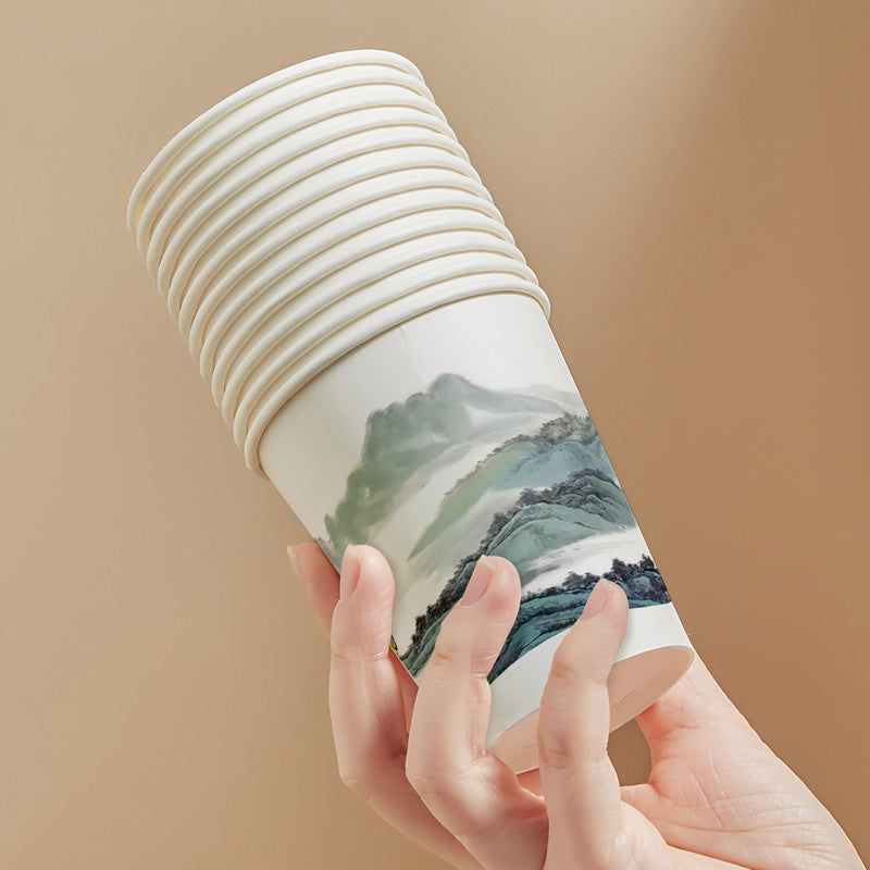 Heavy-Duty Disposable Cups - Extra Thick Durable 250ml Bulk Pack
