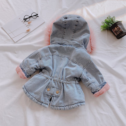 Girl denim coat - DropOnline.co