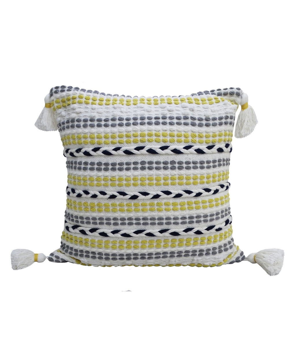 Coussin tressé pour canapé