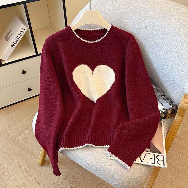 Color-block Sweater Women's Knitwear