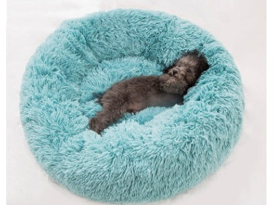 Round Long Hairy Autumn And Winter Nest Pad Cat Mattress - DropOnline.co