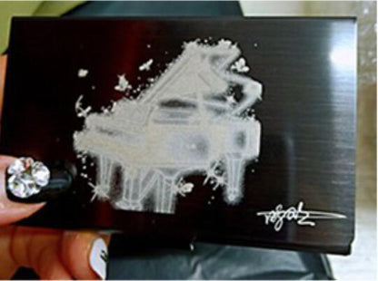 Metal titanium business card holder - DropOnline.co