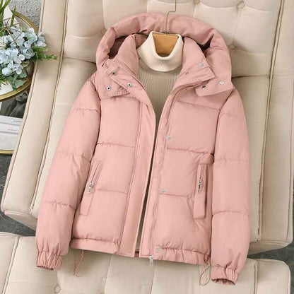Hooded Thick Padded Coat For Petite Winter Jacket