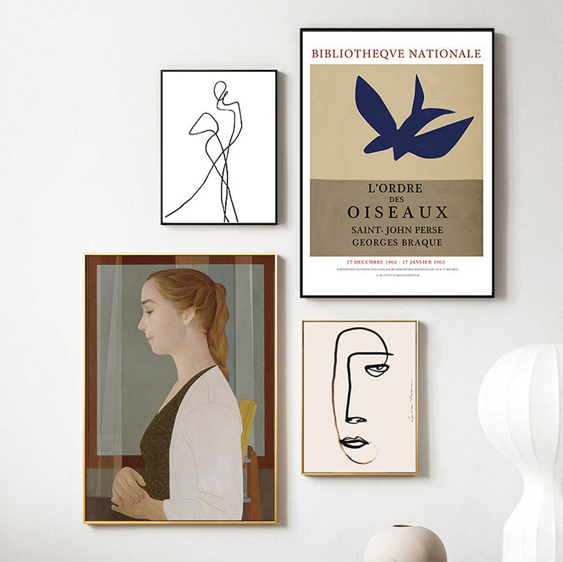 Premium Maiden Renaissance Art Home Decoration - Classical Wall Art Collection