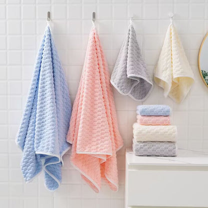 Coral Fleece Household Soft Absorbent Cloud Fleece Bath Towel