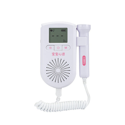 Fetal Heart Rate Monitor - Home Pregnancy Baby Heartbeat Detector & Doppler - DropOnline.co