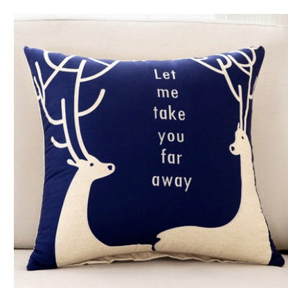 Square back cushion head cushion set square pillow cartoonpillow core pillow car small animal sofa