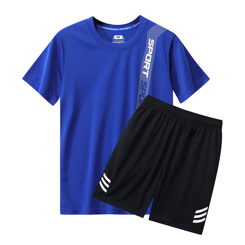 Unisex Fitness Short-Sleeved Top - Athletic Performance Wear