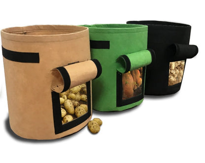 Breathable Potato Tomato Vegetable Plant Growth Bag - DropOnline.co