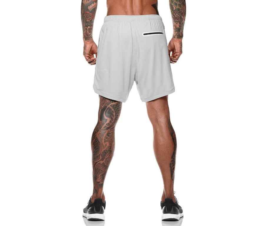 Men's Pocket Compression Shorts - Athletic Performance Shorts