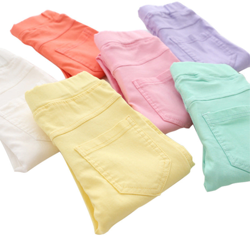 Girls' Stretch Slim-fit Leggings