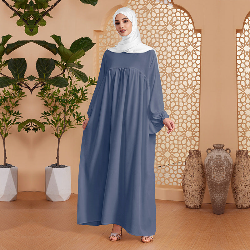 Women's Abaya Dress - Middle Eastern Long Robe