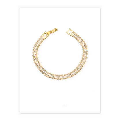 Simple zircon bracelet - DropOnline.co