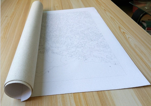 Framed Picture DIY Oil Painting By Numbers Painting & Calligraphy Beautiful Animals Modern Picture Home Decor 40x50cm