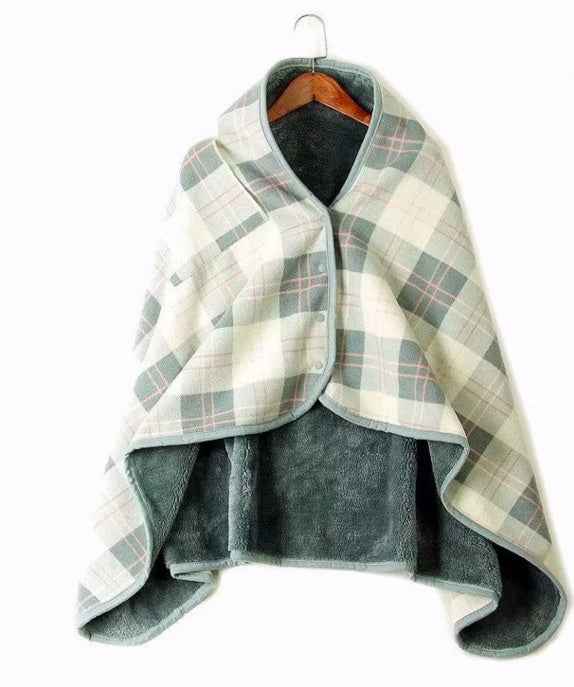 Polar fleece lamb velvet lazy blanket