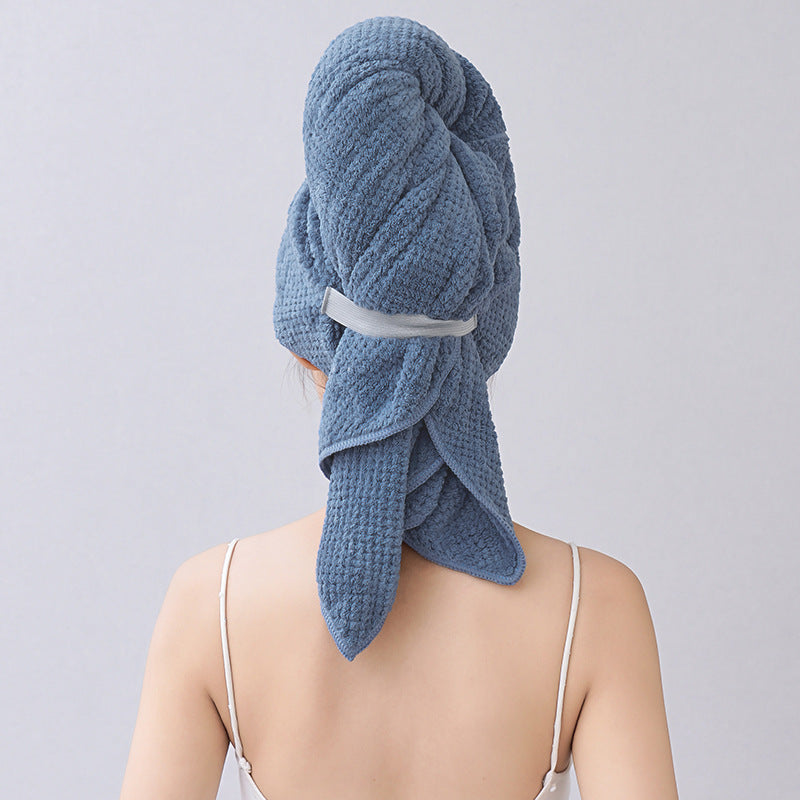 Coral Fleece Quick-drying Water-absorbing And Hair Drying Towel