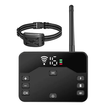 Wireless Electric Dog Fence Waterproof Pet Shock Boundary Containment System Electric Training Collar For Small Medium Large Dogs - DropOnline.co