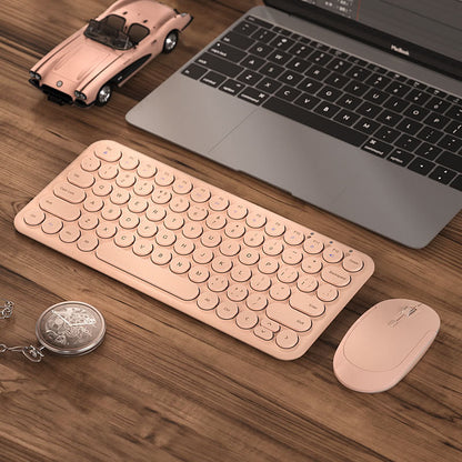 Mute Ultra-Thin Wireless Keyboard And Mouse Set - DropOnline.co