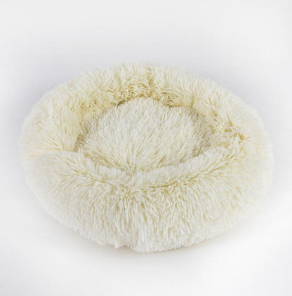 Dog Beds For Small Dogs Round Plush Cat Litter Kennel Pet Nest Mat Puppy Beds - DropOnline.co