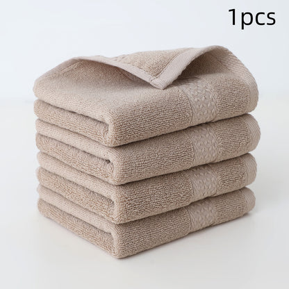 Plain Pure Cotton Hand Towel Household Face Towel Soft And Absorbent
