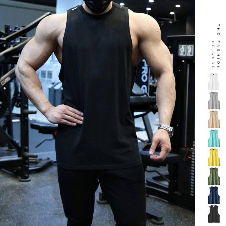 Men's Summer Sports Mesh Undershirt - Quick-Drying Sleeveless Top
