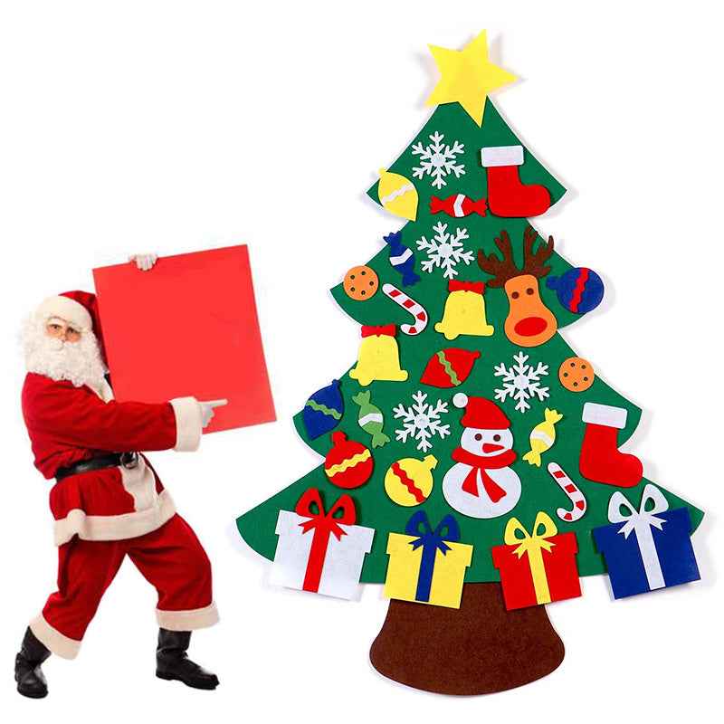 Felt Cloth to Decorate Christmas Tree - DIY Tree Decoration Kit - DropOnline.co