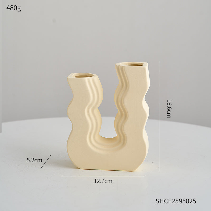 Premium Ins Vase Decoration - Modern Simple Home Centerpiece