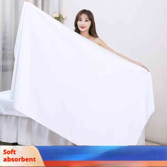 Beauty Salon Bath Towels Bed Towel Massage Pedicure Bed Sheet Hotel Bath Towel Water-absorbing Quick-drying Sweat Steaming Household Large Bath Towel