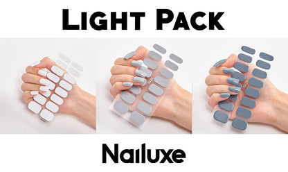 Pure Color 16 Nail Stickers - DropOnline.co