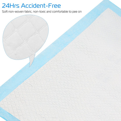 50Pcs Per Set Dog Training Pads Puppy Pee Pads Cat Wee Mats Potty-Train 24in X 18in M - DropOnline.co