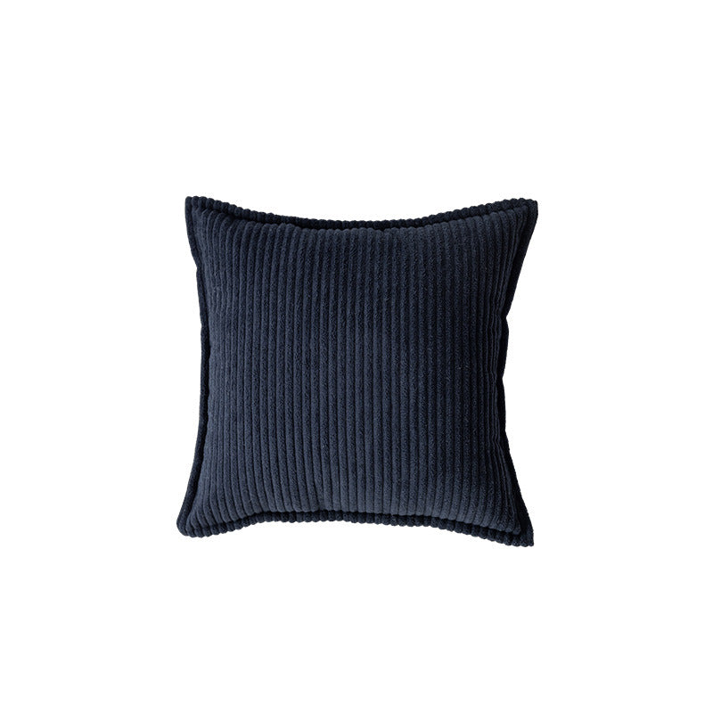 Corduroy Striped Pillow Cover - Textured Ribbed Cushion Case
