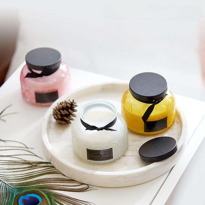 Romantic Scented Candle - Premium Aromatherapy for Special Moments