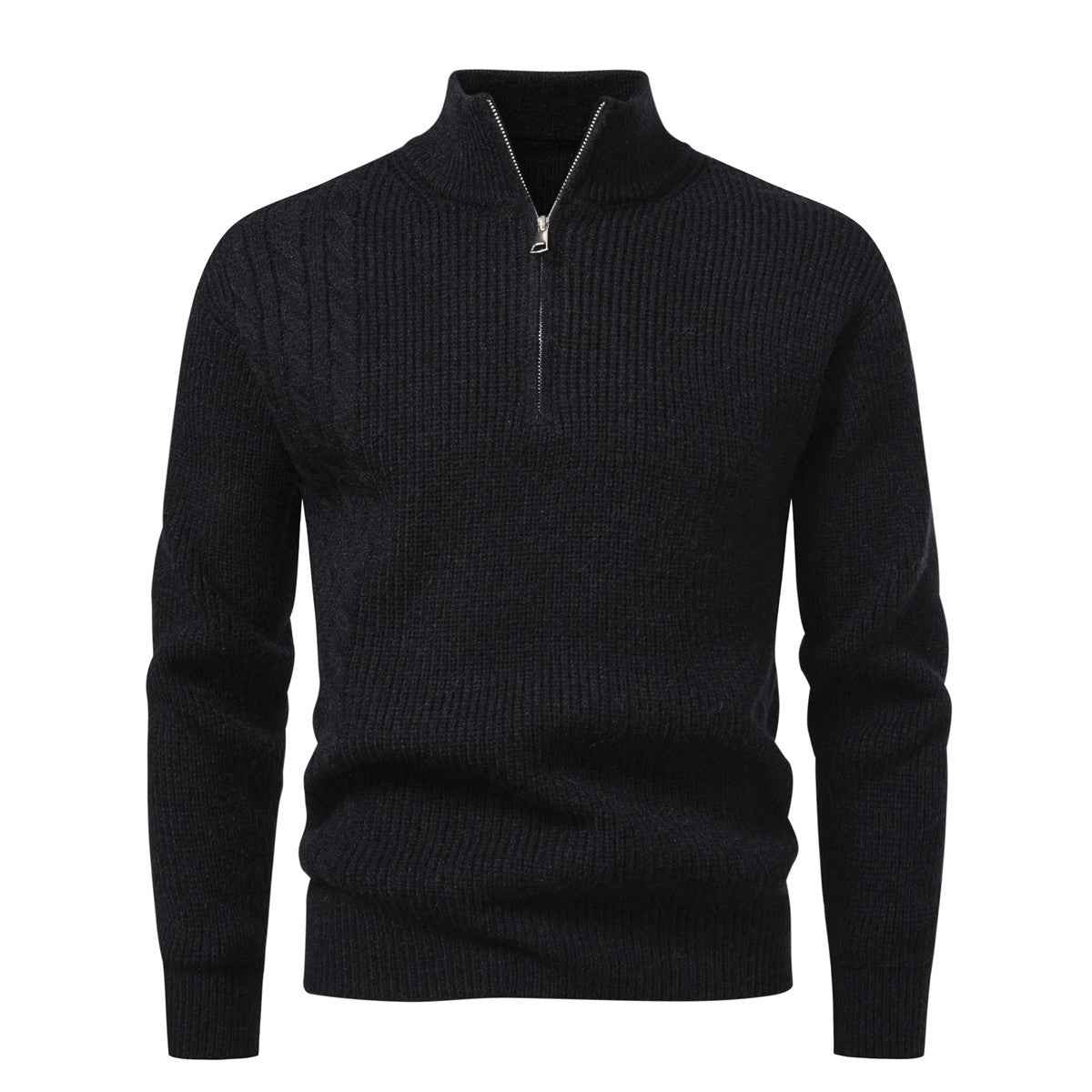 Autumn And Winter Men's Half-zip Pullover Sweater