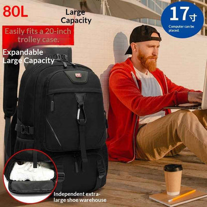 Outdoor Mountaineering Waterproof Extra Large Capacity Travel Luggage Backpack