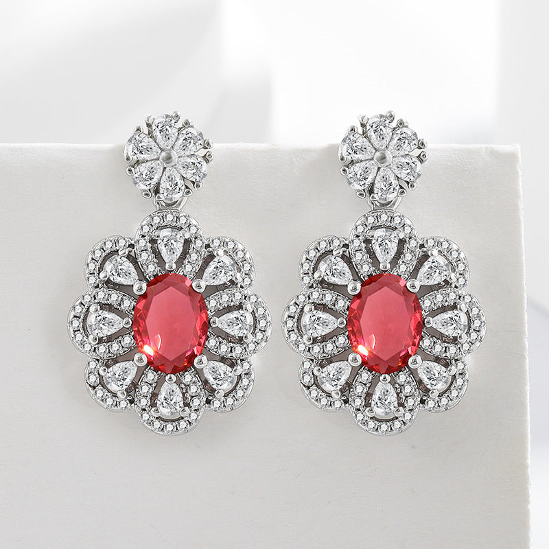 Bridal Jewelry Set - Earrings and Necklace Wedding Suite