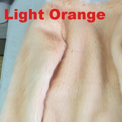 Fashionable imitation fox fur coat fur coat fur coat fur coat short style - DropOnline.co