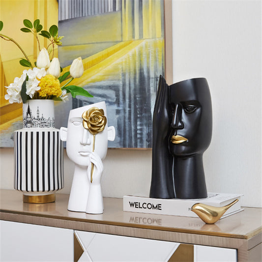 Premium Art Light Luxury Vase - Modern Home Decoration Centerpiece