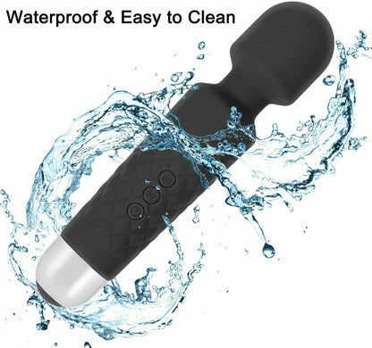 Magic Massage Wand Muscle Relaxation Massager 20 Speed Vibrating Full Body Therapy Motor - DropOnline.co