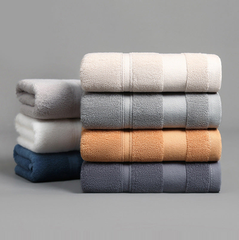 Large 100% Cotton Bath Towel Set - Premium Absorbent