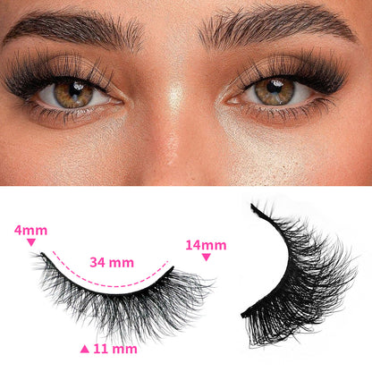 3D False Eyelashes Are Multi-layered, Realistic, Soft And Comfortable - DropOnline.co