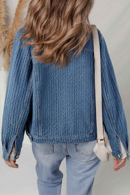 Women's Loose Casual Button Versatile Denim Jacket