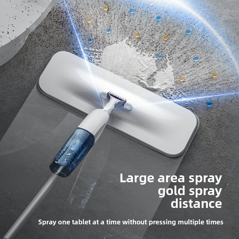 Heavy-Duty Flat Mop - Professional Cleaning System