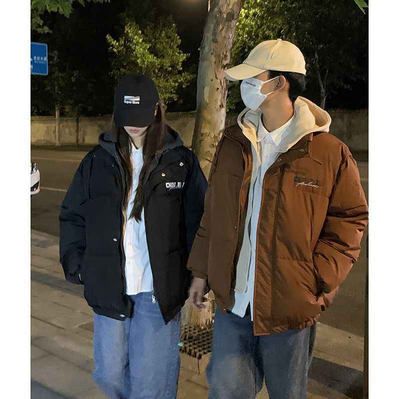 Winter Thickened Women's Warm Loose Large Size Student Cotton Coat