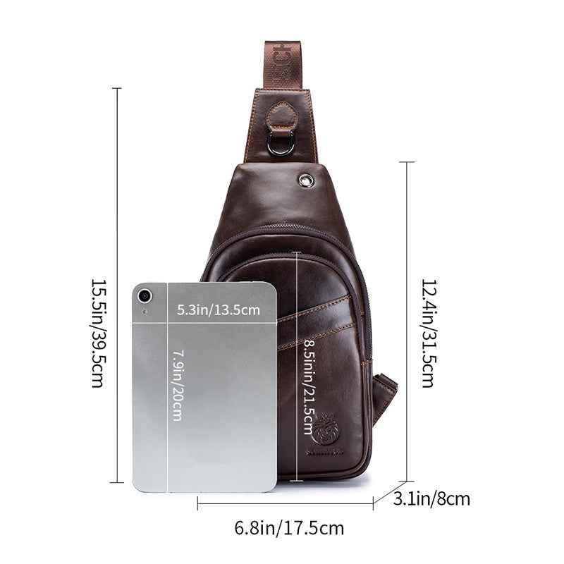 Personality Men's Retro Messenger Bag