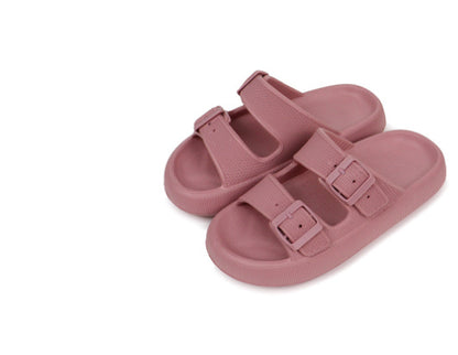 Summer Women Outdoor Indoor Thick-soled Eva Sandals And Slippers - DropOnline.co