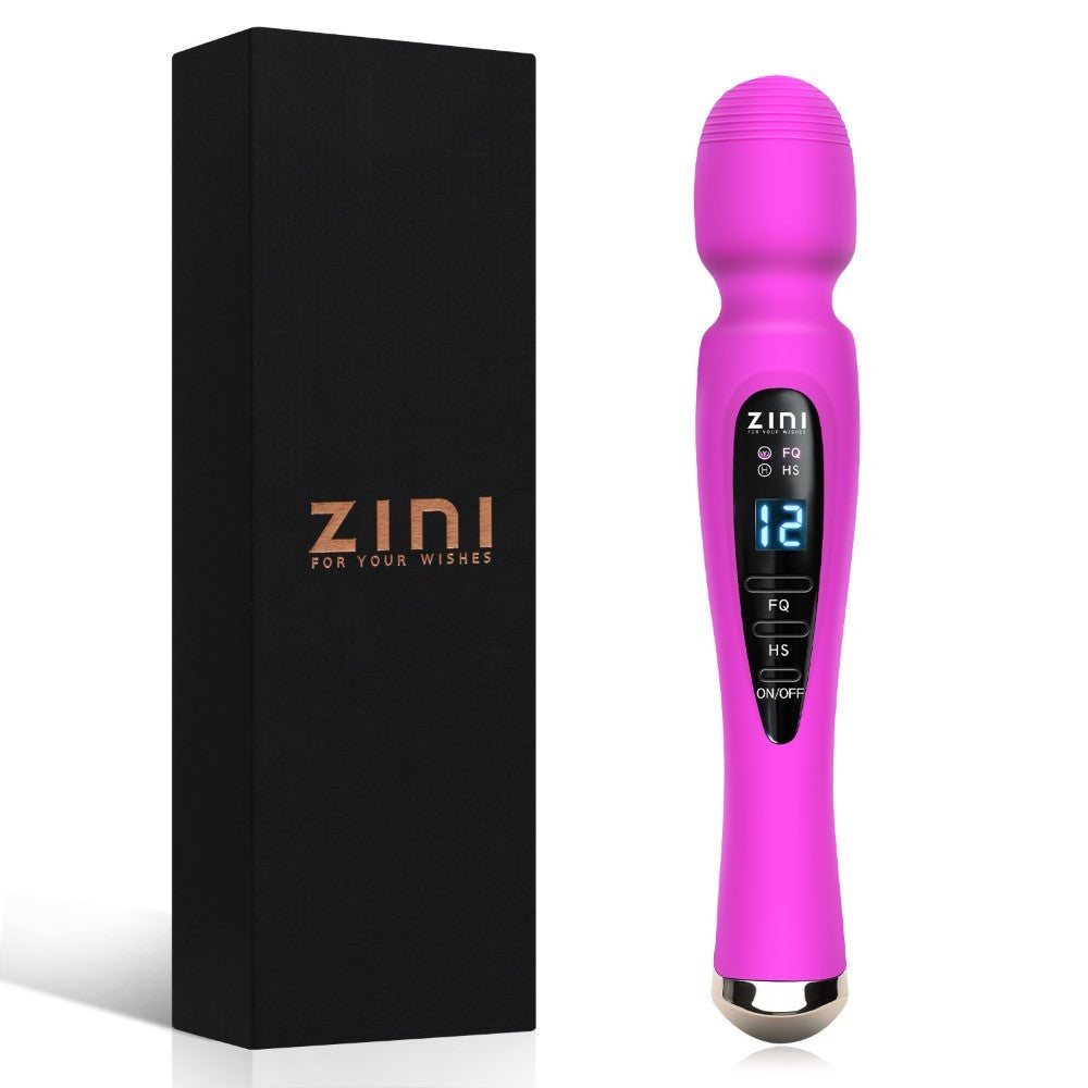 Rechargeable Personal Massager, 12 Modes Massager, Quiet Personal Massager For Women, Digital Display Personal Massager For Women Neck, Shoulder, Back Pain Relief